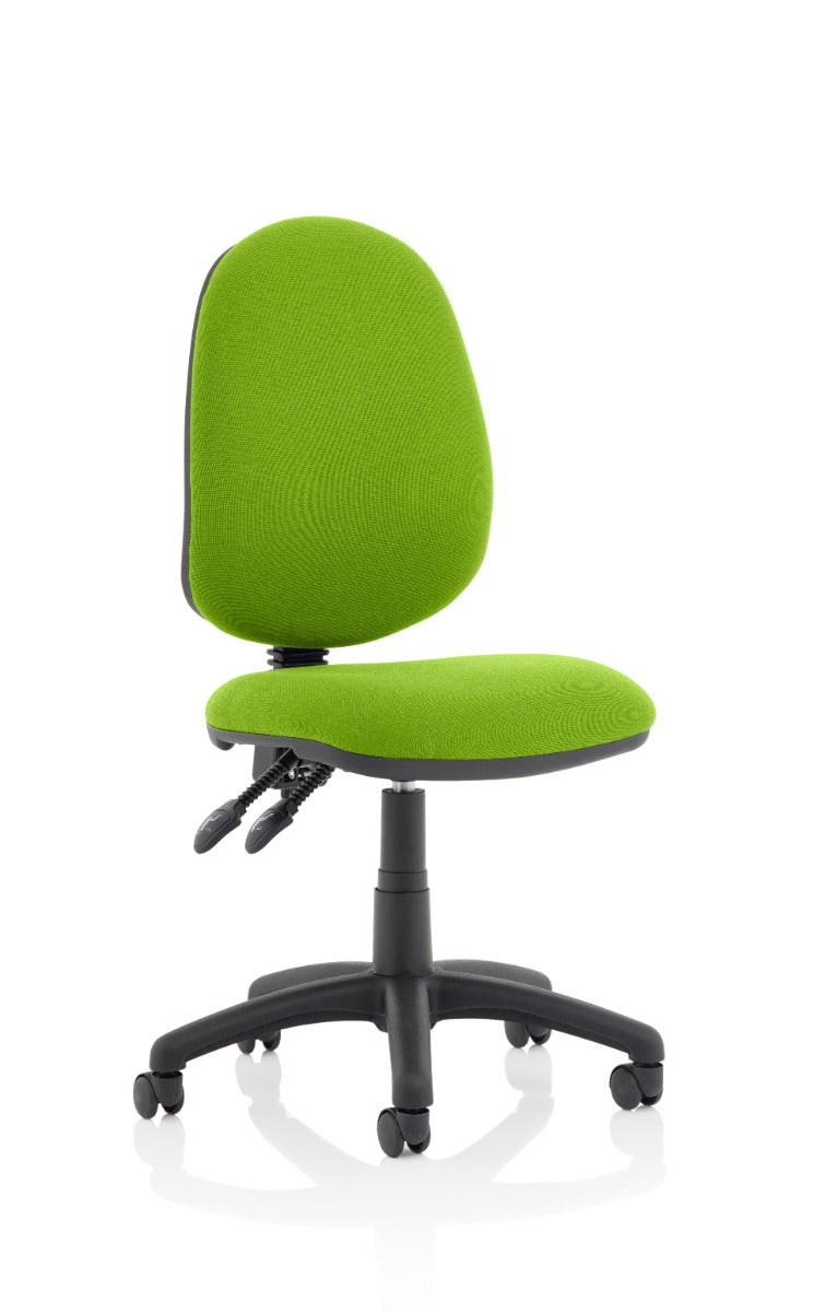 Eclipse 2 Plus Fabric Operator Office Chair - Optional Colour and Armrests