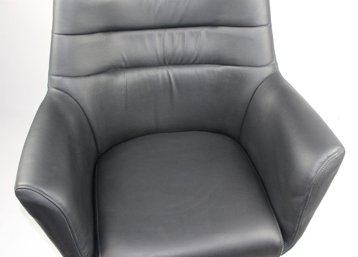 Office Chair In Black With Swivel GRA-CHA-506A-BLK