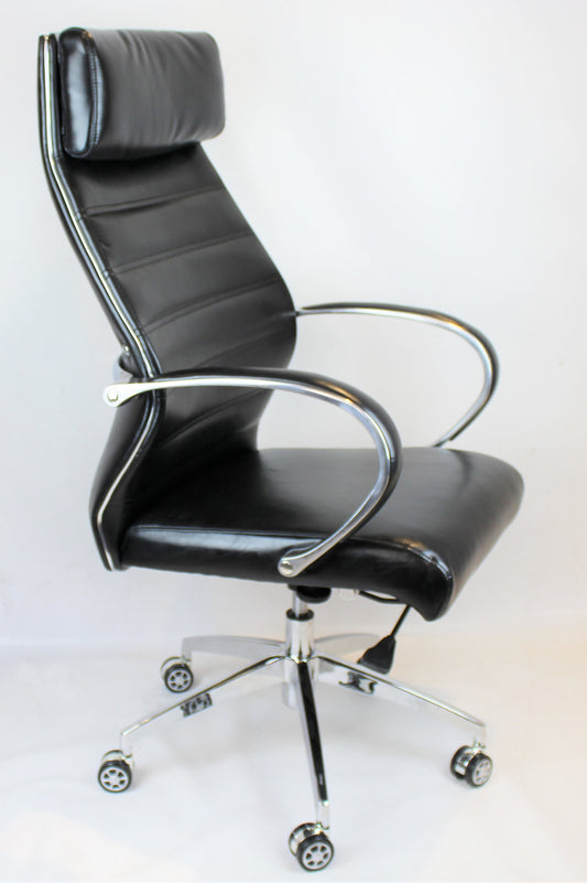 Modern Executive Office Chair in Black - DH-102 - SHOWROOM DISPLAY