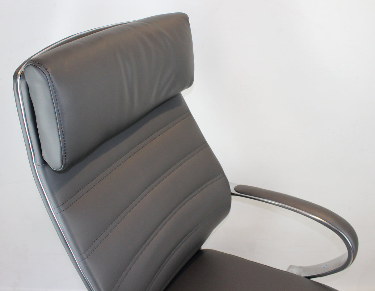 Modern Executive Office Chair in Grey - DH-102