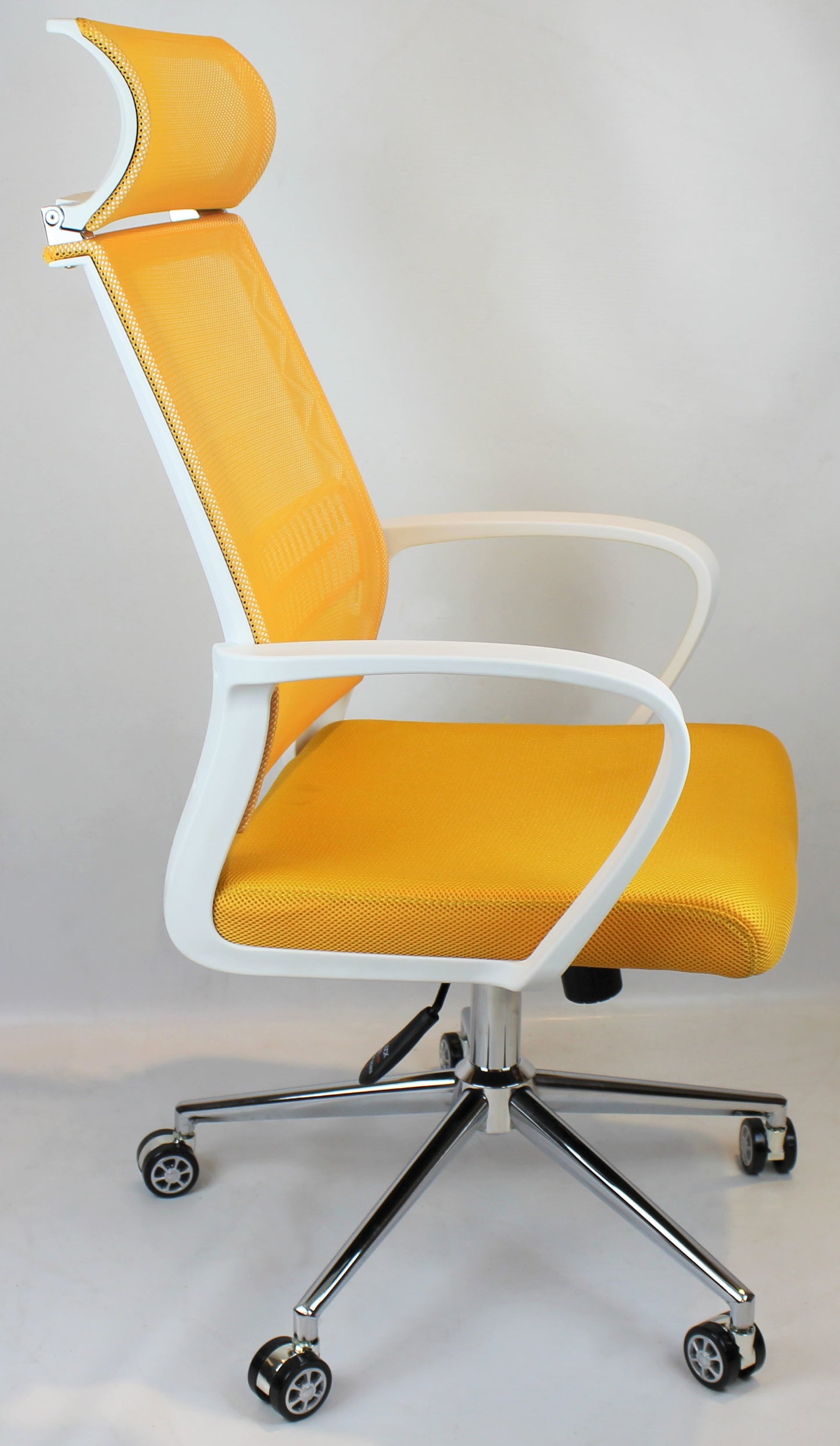 Modern Office Chair with Yellow Mesh - DH-086