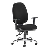 Jota Ergonomic 24 Hour Fabric Office Chair - Black or Blue Option - Custom Colours Available