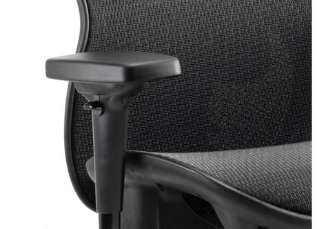 Stealth Shadow II Black Mesh Seat and Back Ergonomic Office Chair