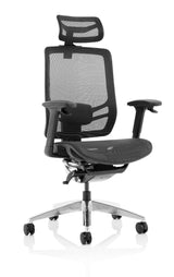 Ergo Click Black Mesh Seat and Back Operator Office Chair