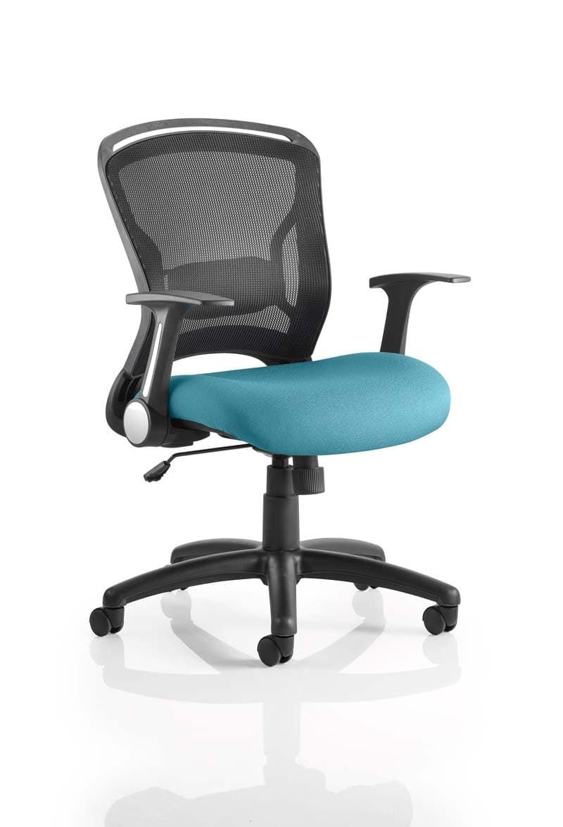 Zeus Mesh Back and Fabric Seat Task Operator Chair - Multiple Colour Option