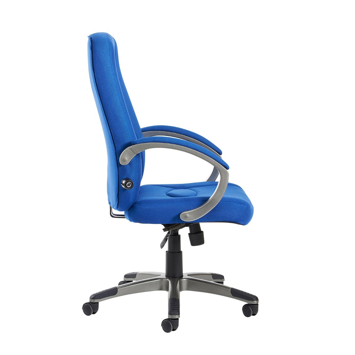 Lucca High Back Fabric Adjustable Lumbar Office Chair - Blue or Charcoal Option