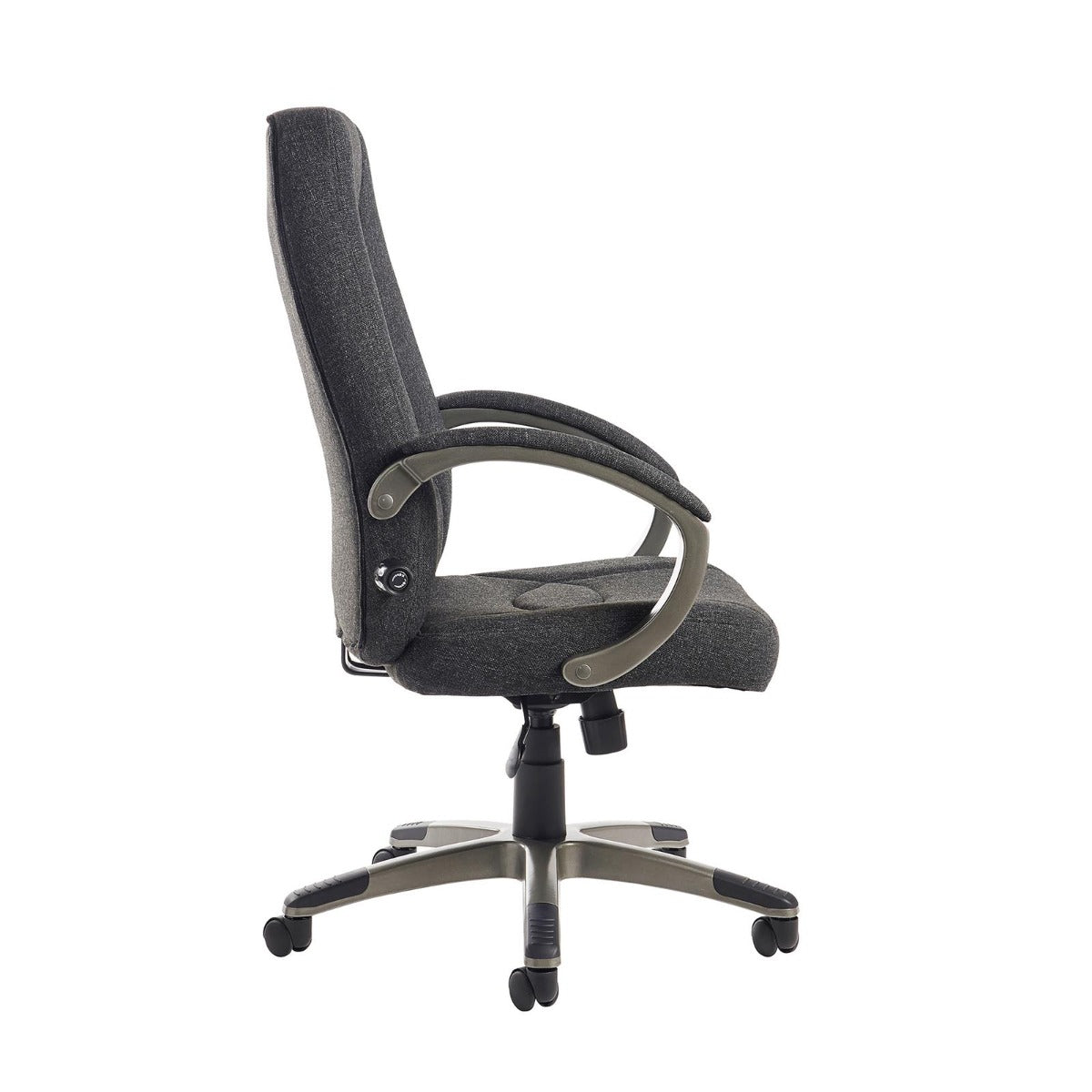 Lucca High Back Fabric Adjustable Lumbar Office Chair - Blue or Charcoal Option