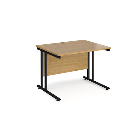 Maestro 800mm Deep Straight Cantilever Leg Office Desk