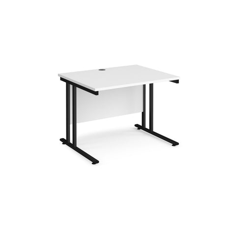 Maestro 800mm Deep Straight Cantilever Leg Office Desk