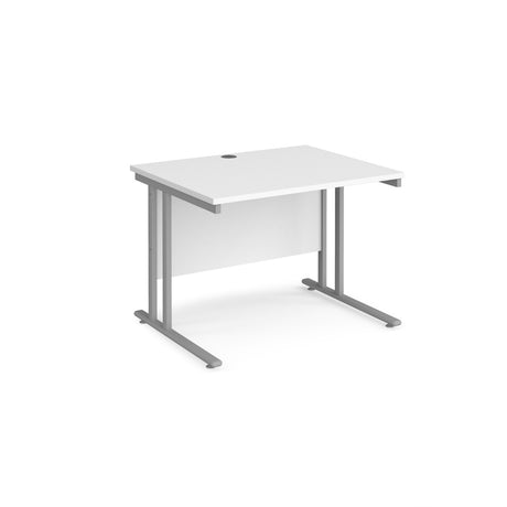 Maestro 800mm Deep Straight Cantilever Leg Office Desk