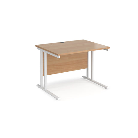 Maestro 800mm Deep Straight Cantilever Leg Office Desk