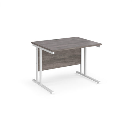 Maestro 800mm Deep Straight Cantilever Leg Office Desk