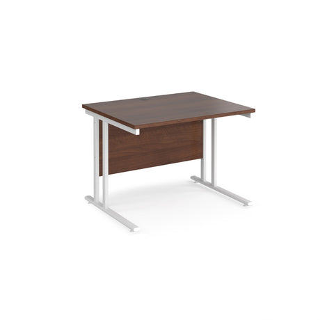 Maestro 800mm Deep Straight Cantilever Leg Office Desk