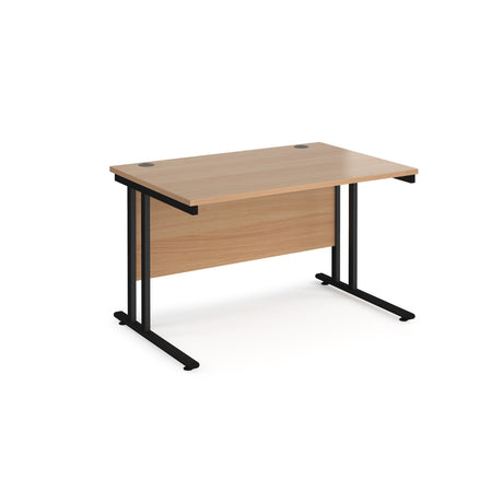 Maestro 800mm Deep Straight Cantilever Leg Office Desk