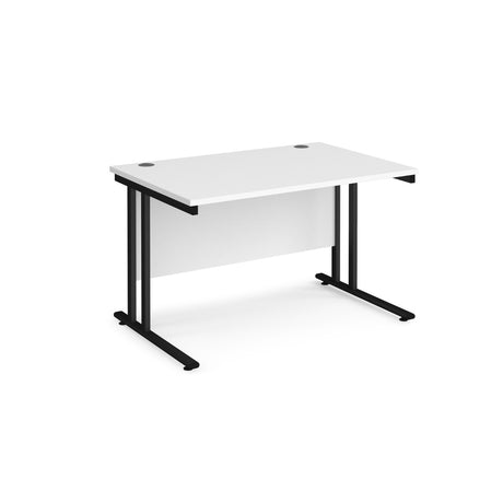 Maestro 800mm Deep Straight Cantilever Leg Office Desk