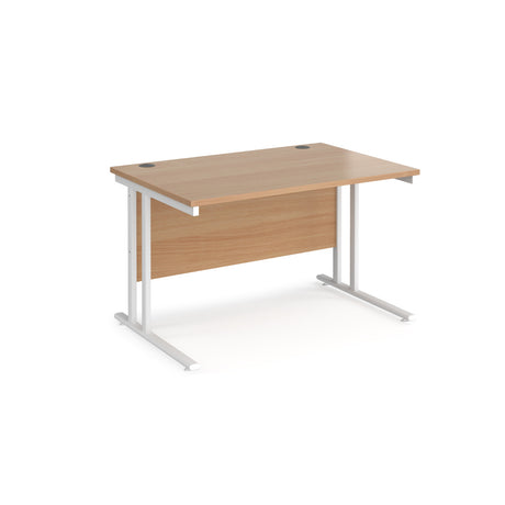 Maestro 800mm Deep Straight Cantilever Leg Office Desk