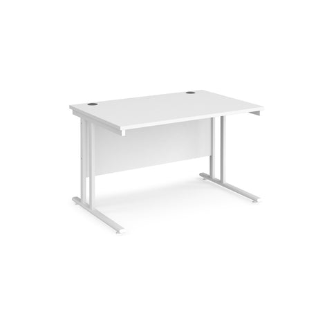 Maestro 800mm Deep Straight Cantilever Leg Office Desk