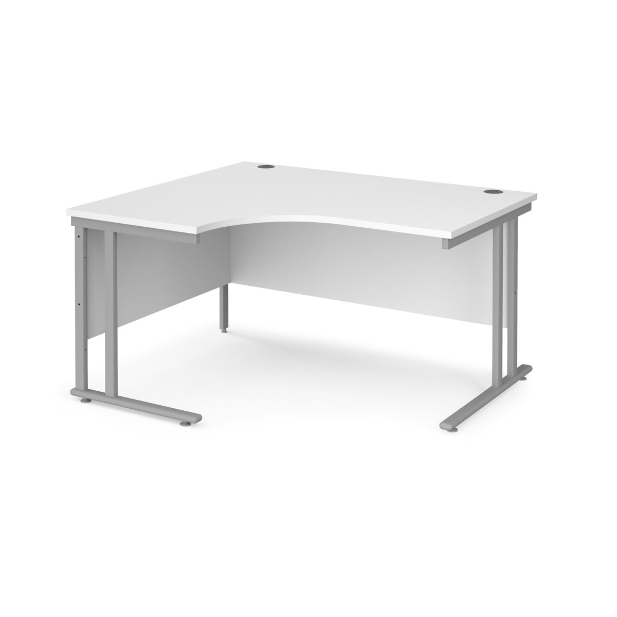 Maestro Cantilever Leg Left Hand Ergonomic Corner Office Desk