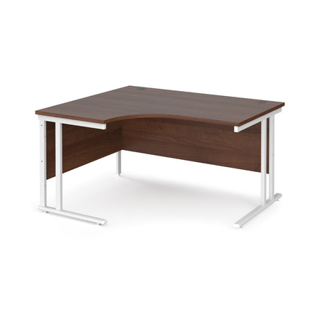 Maestro Cantilever Leg Left Hand Ergonomic Corner Office Desk