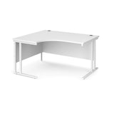 Maestro Cantilever Leg Left Hand Ergonomic Corner Office Desk