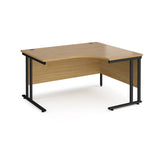 Maestro Cantilever Leg Right Hand Ergonomic Corner Office Desk