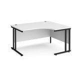 Maestro Cantilever Leg Right Hand Ergonomic Corner Office Desk