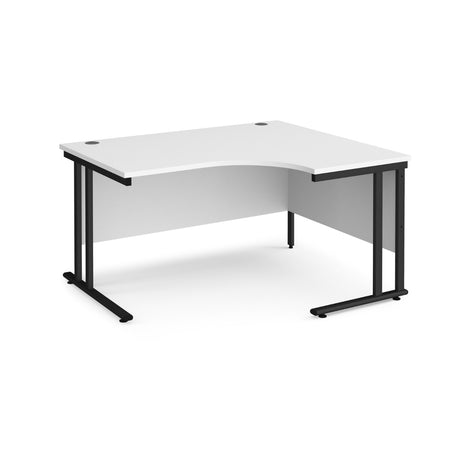 Maestro Cantilever Leg Right Hand Ergonomic Corner Office Desk