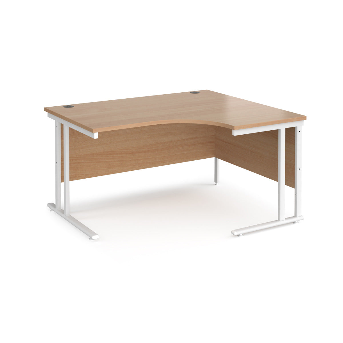 Maestro Cantilever Leg Right Hand Ergonomic Corner Office Desk