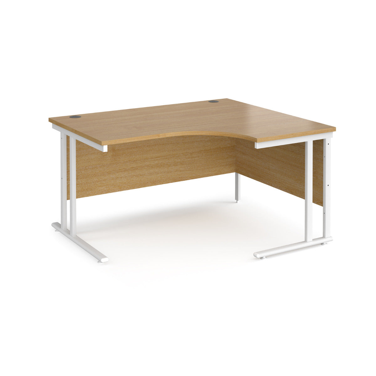 Maestro Cantilever Leg Right Hand Ergonomic Corner Office Desk