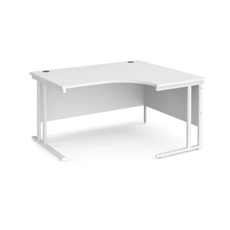 Maestro Cantilever Leg Right Hand Ergonomic Corner Office Desk