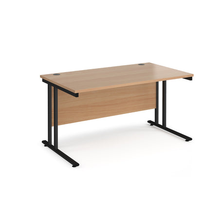 Maestro 800mm Deep Straight Cantilever Leg Office Desk