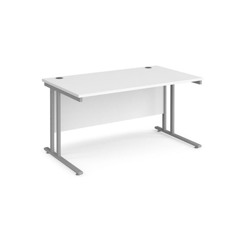 Maestro 800mm Deep Straight Cantilever Leg Office Desk