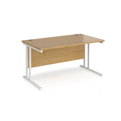 Maestro 800mm Deep Straight Cantilever Leg Office Desk