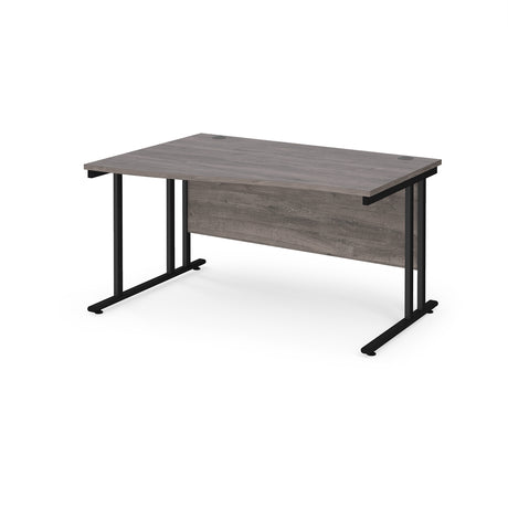 Maestro Cantilever Leg Left Hand Wave Office Desk