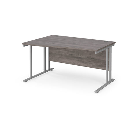 Maestro Cantilever Leg Left Hand Wave Office Desk