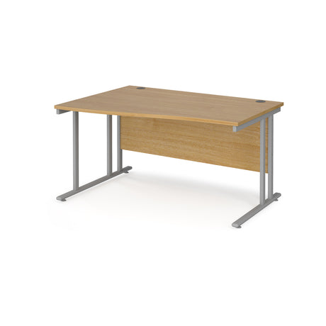 Maestro Cantilever Leg Left Hand Wave Office Desk