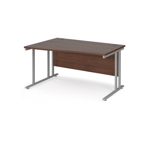 Maestro Cantilever Leg Left Hand Wave Office Desk