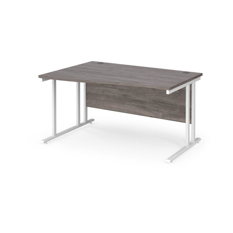 Maestro Cantilever Leg Left Hand Wave Office Desk