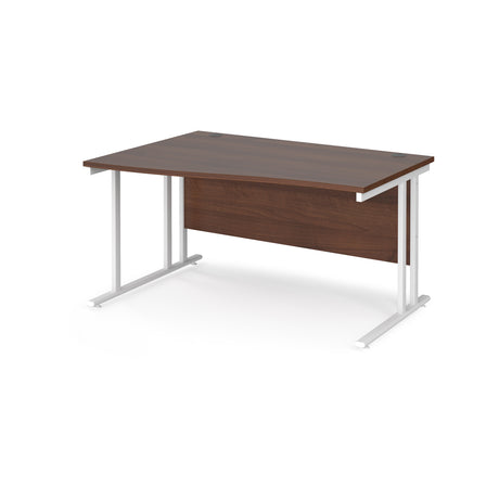 Maestro Cantilever Leg Left Hand Wave Office Desk