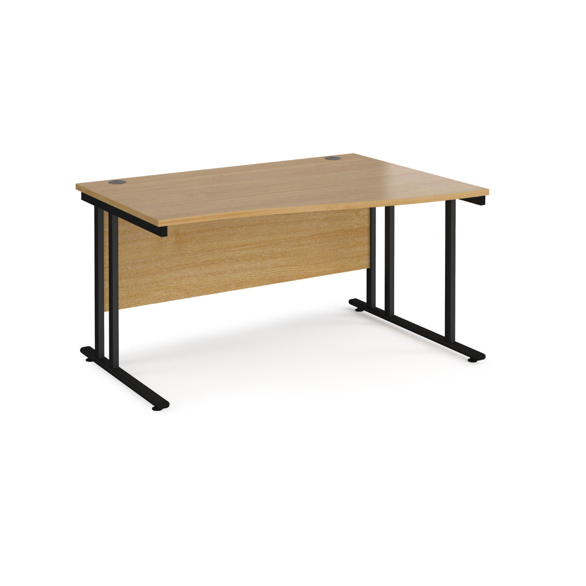 Maestro Cantilever Leg Right Hand Wave Office Desk