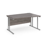 Maestro Cantilever Leg Right Hand Wave Office Desk