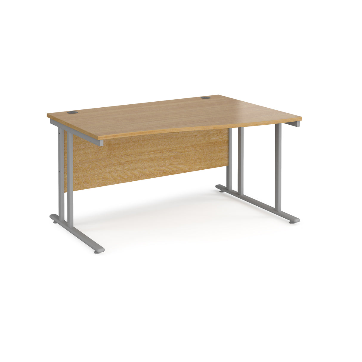 Maestro Cantilever Leg Right Hand Wave Office Desk