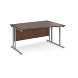 Maestro Cantilever Leg Right Hand Wave Office Desk