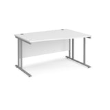 Maestro Cantilever Leg Right Hand Wave Office Desk