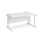 Maestro Cantilever Leg Right Hand Wave Office Desk