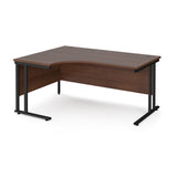 Maestro Cantilever Leg Left Hand Ergonomic Corner Office Desk