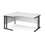 Maestro Cantilever Leg Left Hand Ergonomic Corner Office Desk