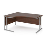 Maestro Cantilever Leg Left Hand Ergonomic Corner Office Desk