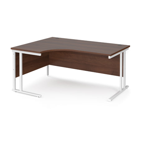 Maestro Cantilever Leg Left Hand Ergonomic Corner Office Desk