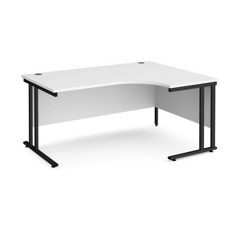 Maestro Cantilever Leg Right Hand Ergonomic Corner Office Desk